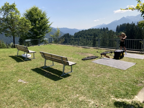 Mobile Biathlon Laser Schießstände mieten